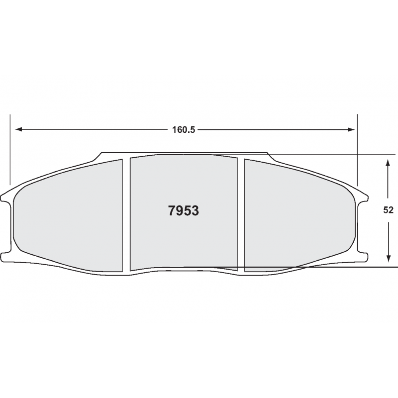 Semi-endurance compound for ABS. Race brake pads - BMW / Ginetta
Opel / Porsche /
Renault